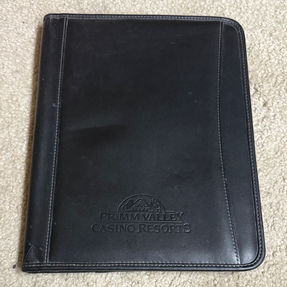 Leeds Black Portfolio Primm Valley Casino Resorts Leather